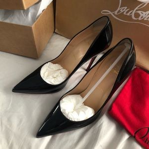 Christian Louboutin So Kate 120 Black Pumps